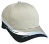 6-Panel Cotton Twill Cap w/Flare Design