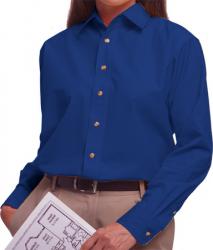 LADIES EASY CARE POPLIN