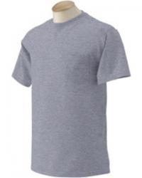 Gildan 50/50 Short Sleeve Pocket Tee