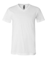 Canvas 4.2 oz. V-Neck Tee