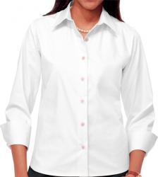 Ladies Stretch Poplin 3/4 SLEEVE