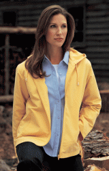 Ladies LAGUNA Hooded Microfiber Jacket