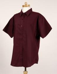 Ladies BROADWAY Wrinkle-Resistant Short Sleeve Shirt
