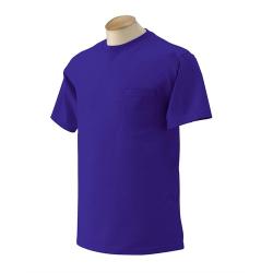 Gildan 100% Cotton Short Sleeve Pocket Tee