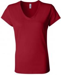 Bella Ladies 4.2 oz. V-Neck Tee