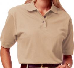 LADIES EASY CARE PIQUE POLO