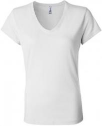 Bella Ladies 4.2 oz. V-Neck Tee