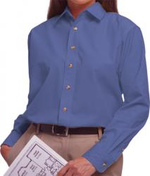 LADIES EASY CARE POPLIN