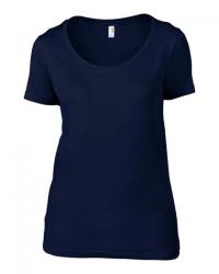 Bella Ladies 3.2 oz. Scoop Neck Tee