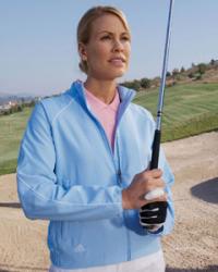 Ladies ADIDAS Full Zip Windshirt