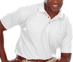 MEN'S EASY CARE POLO W/ POCKET