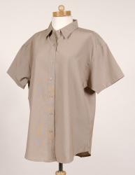 Ladies BROADWAY Wrinkle-Resistant Short Sleeve Shirt