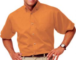 **BEST VALUE**        Mens Short Sleeve Cotton Twill Shirt