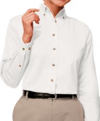 Ladies Long Sleeve Cotton Twill Shirt