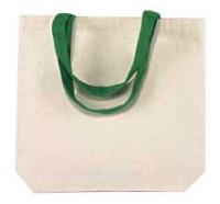 Harriton Canvas Tote with Contrasting Handles