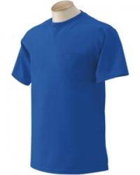 Gildan 100% Cotton Short Sleeve Pocket Tee