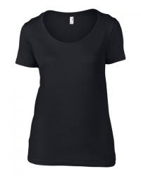 Bella Ladies 3.2 oz. Scoop Neck Tee