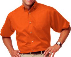 **BEST VALUE**        Mens Short Sleeve Cotton Twill Shirt