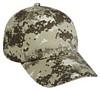 Unstructured 6-Panel Digital Camo Cap