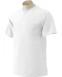 Gildan 100% Cotton Short Sleeve Pocket Tee