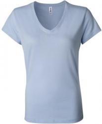 Bella Ladies 4.2 oz. V-Neck Tee