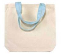 Harriton Canvas Tote with Contrasting Handles