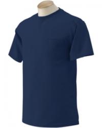 Gildan 100% Cotton Short Sleeve Pocket Tee