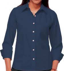 Ladies Stretch Poplin 3/4 SLEEVE