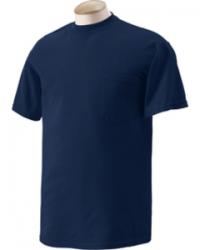 Gildan 50/50 Short Sleeve Pocket Tee