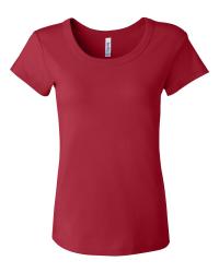 Bella Ladies 3.2 oz. Scoop Neck Tee