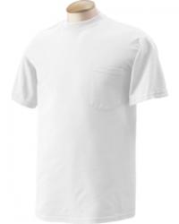 Gildan 50/50 Short Sleeve Pocket Tee